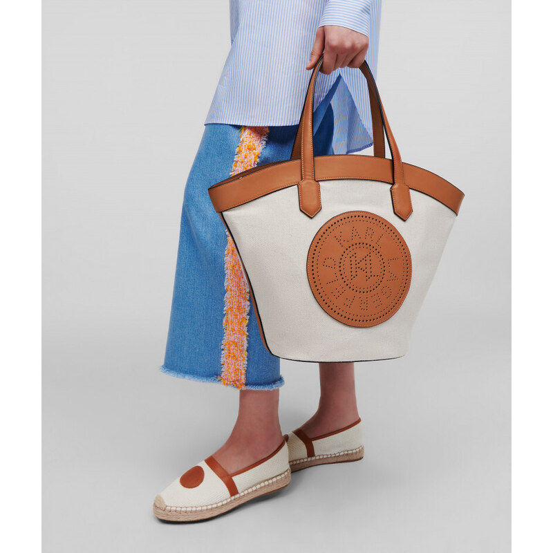 KABELKA KARL LAGERFELD K/TULIP MD TOTE CANVAS