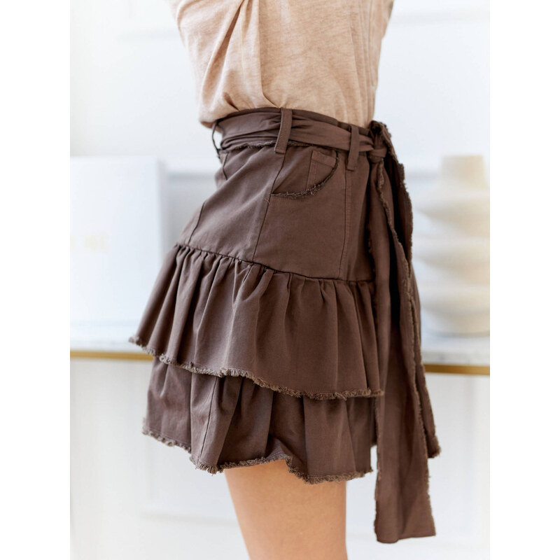 Brown skirt By o la la cxp0954. S46