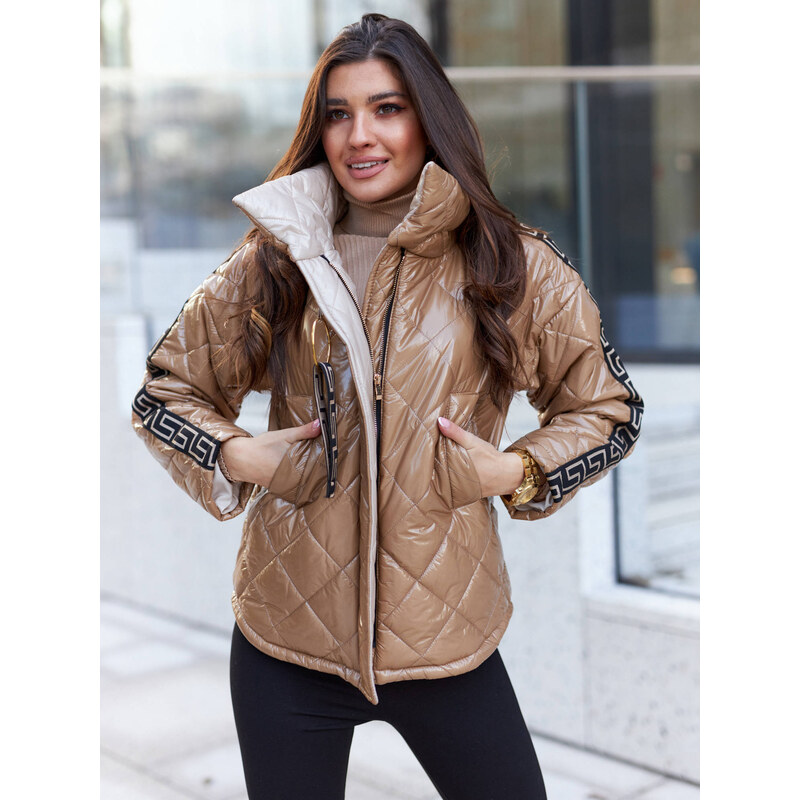 Cocomore cmgKR979.R59 karamelová bunda