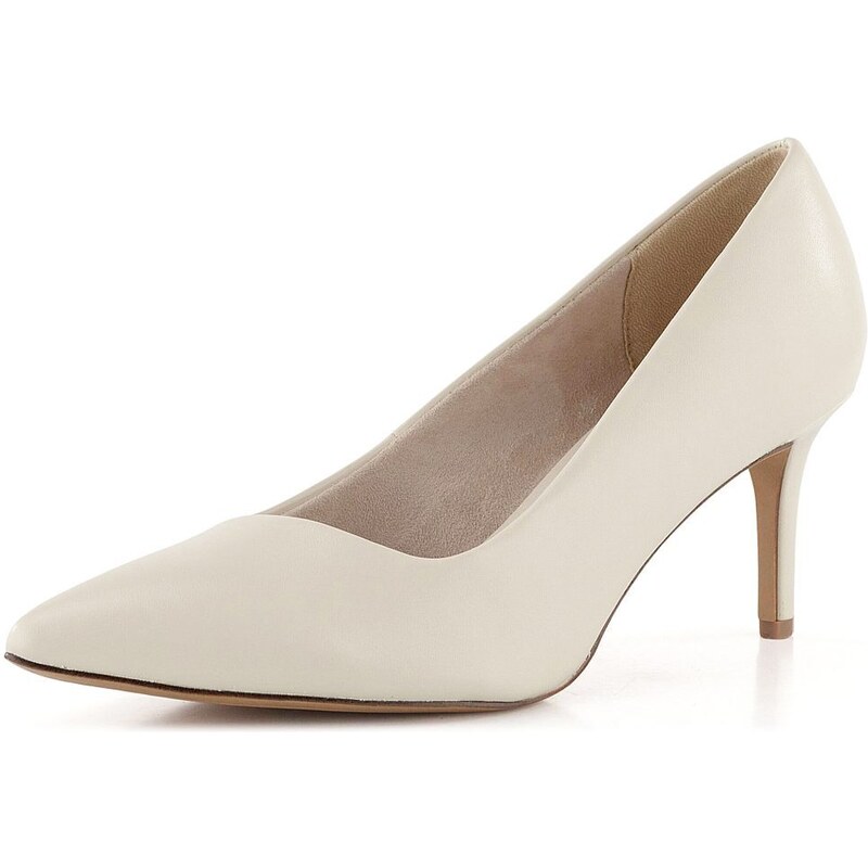 Tamaris lodičky na jehlovém podpatku Ivory 1-22421-20 107637432