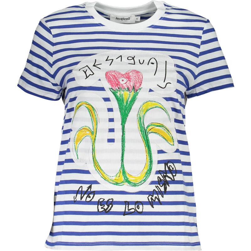 Dámské triko Desigual s krátkým rukávem 107268012