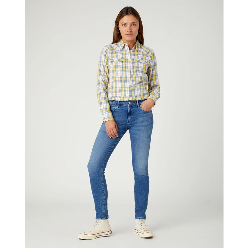 Dámské rifle WRANGLER W28K4736Y SKINNY RAVEN 78704738