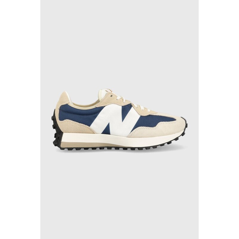 Sneakers boty New Balance MS327OB tmavomodrá barva, MS327OB-7OB