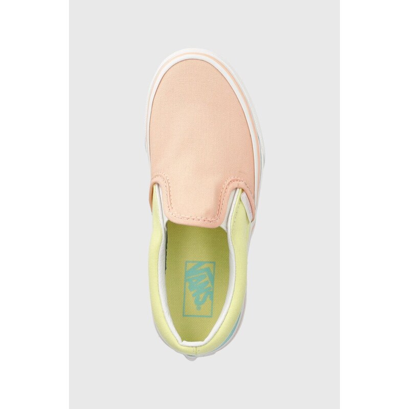 Dětské tenisky Vans UY Classic Slip On CTHR CHBD TRDWN