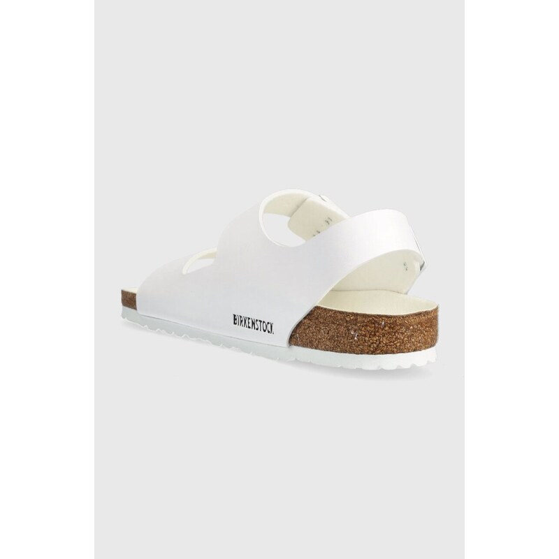 Sandály Birkenstock MILANO pánské, bílá barva, 1024966