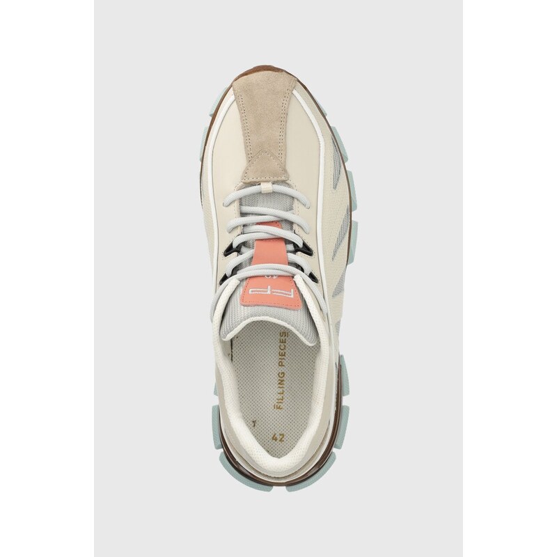 Sneakers boty Filling Pieces Pace Radar béžová barva, 56098761797