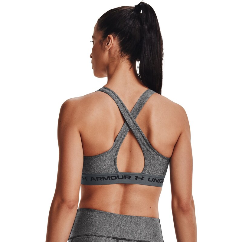 Dámská podprsenka Under Armour Armour Crossback Mid Heather Bra