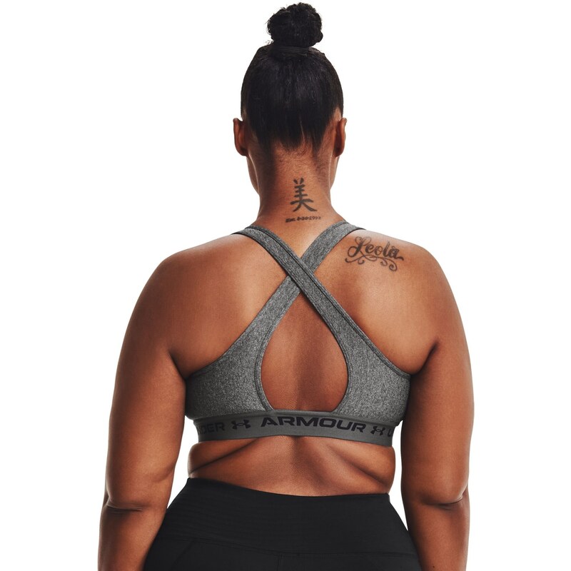 Dámská podprsenka Under Armour Armour Crossback Mid Heather Bra