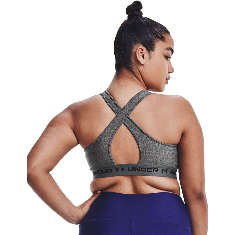 Dámská podprsenka Under Armour Armour Crossback Mid Heather Bra