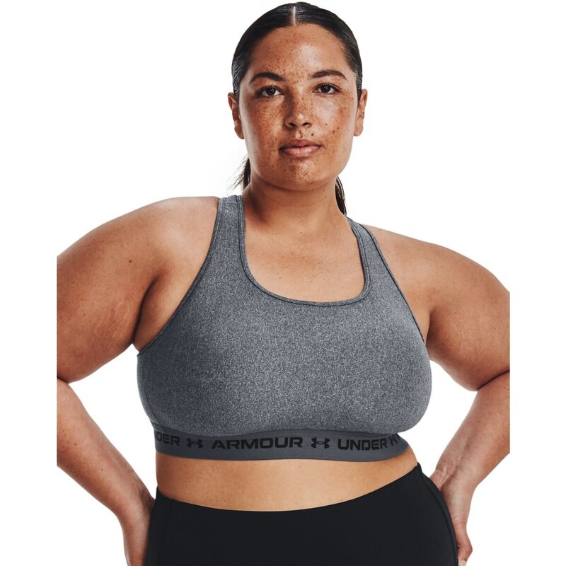 Dámská podprsenka Under Armour Armour Crossback Mid Heather Bra