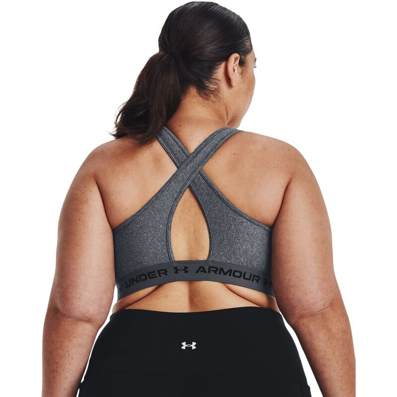 Dámská podprsenka Under Armour Armour Crossback Mid Heather Bra