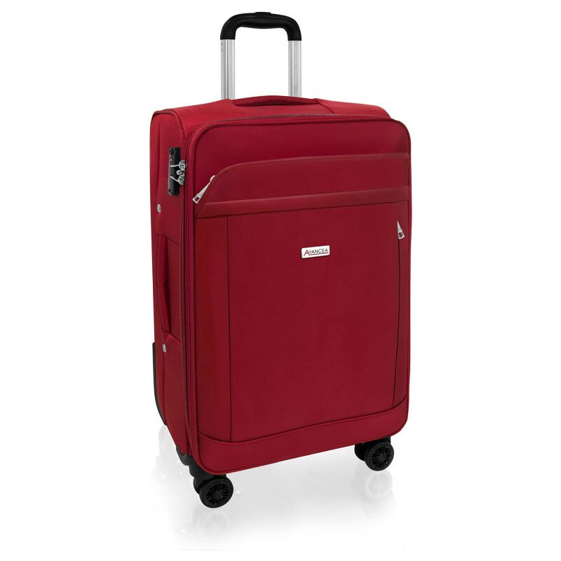 AVANCEA Cestovní kufr AVANCEA GP8170 Red 4W M