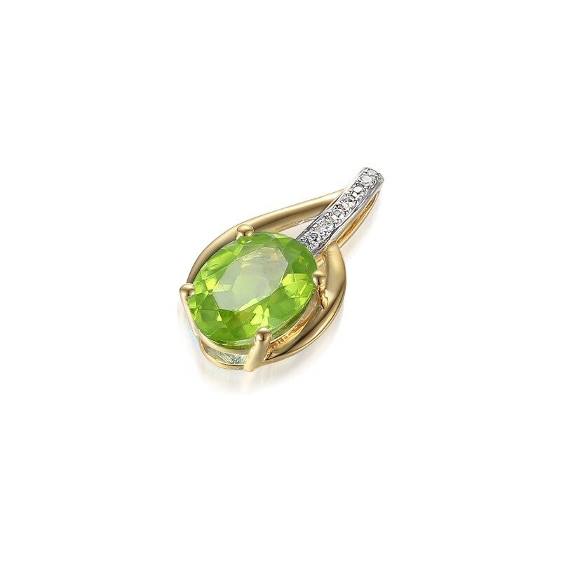 Gems, Diamantový přívěsek Monroe, kombinované zlato s brilianty a 102322370