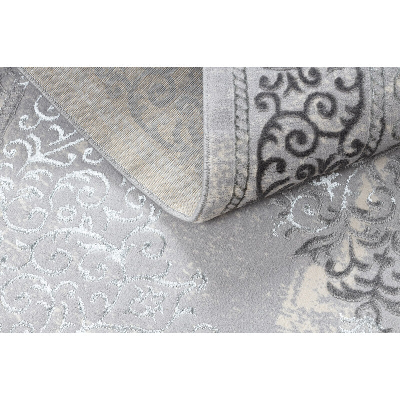 Dywany Łuszczów Kusový koberec Core W7161 Vintage rosette grey - 80x150 cm