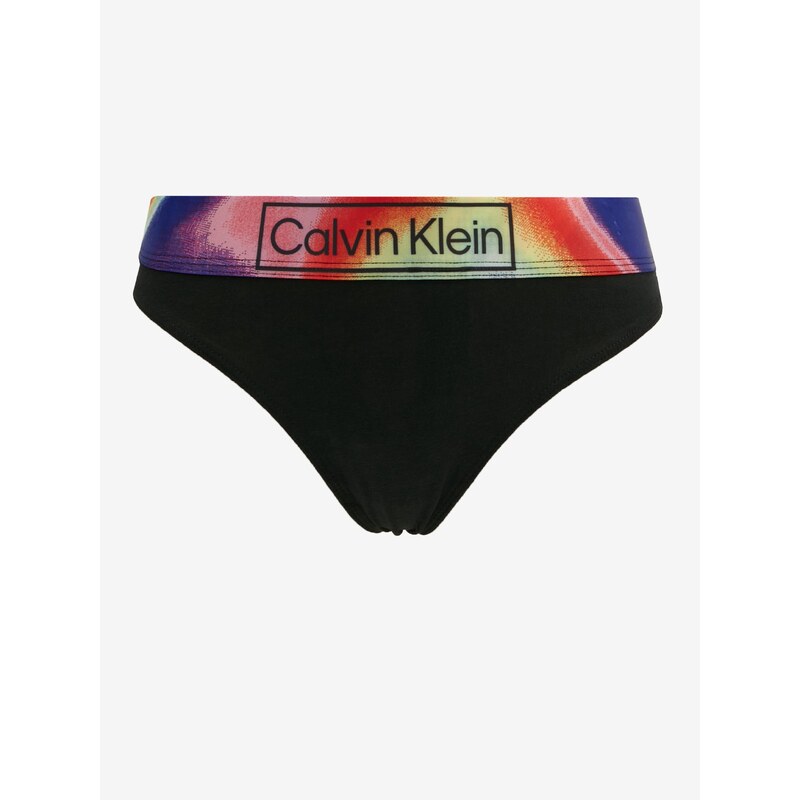 Černá dámská tanga Calvin Klein Underwear - Dámské