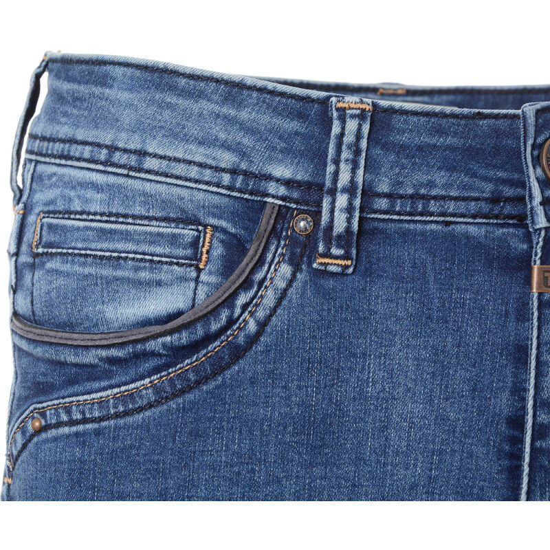 Timezone jeans Slim Tahila Womenshape dámské tmavě modré