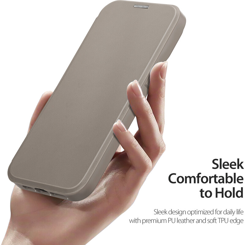 Ochranné pouzdro pro iPhone 14 Pro MAX - DuxDucis, SkinX Pro with MagSafe Beige