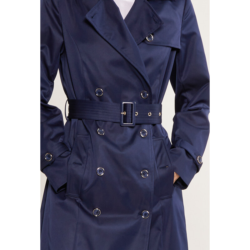 Dámský kabát MONNARI Navy Blue