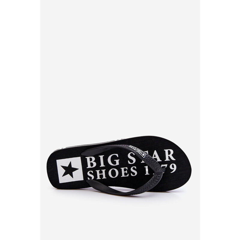 BIG STAR SHOES Pánské lehké žabky Big Star LL174444 Černá