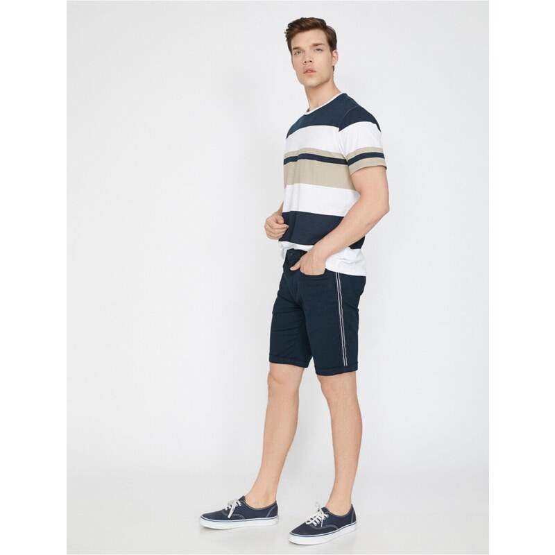 Koton Striped Shorts