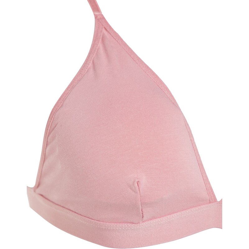 Trendyol Pink Cotton Wireless Underwear Set