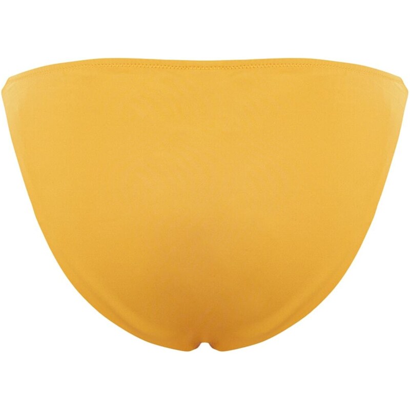 Trendyol Curve Yellow Low Waist Bikini Bottoms