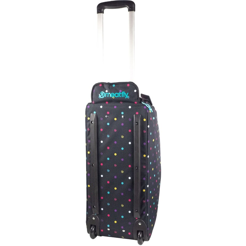 Meatfly cestovní taška Gail Color Dots 42 L | Černá