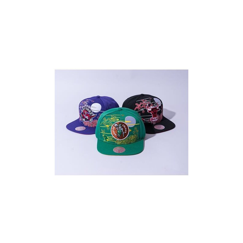 Kšiltovka Mitchell & Ness "Year of the Rabbit" Snapback HWC BOSTON CELTICS Green