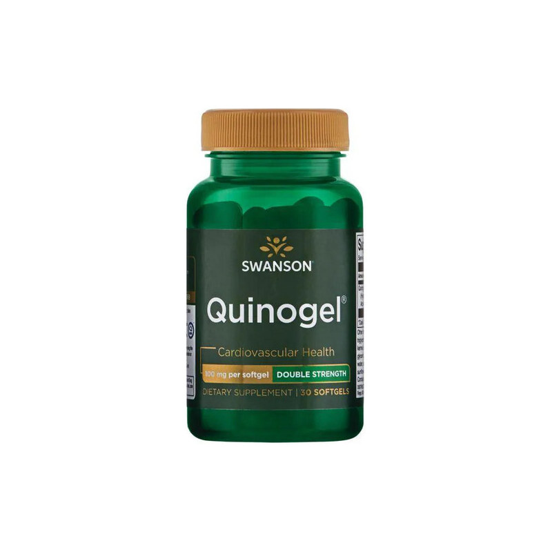 Swanson Quinogel 30 ks, gelové tablety, 100 mg