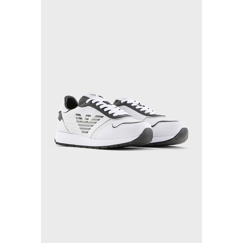 Sneakers boty Emporio Armani bílá barva, X3X159 XN758 S477
