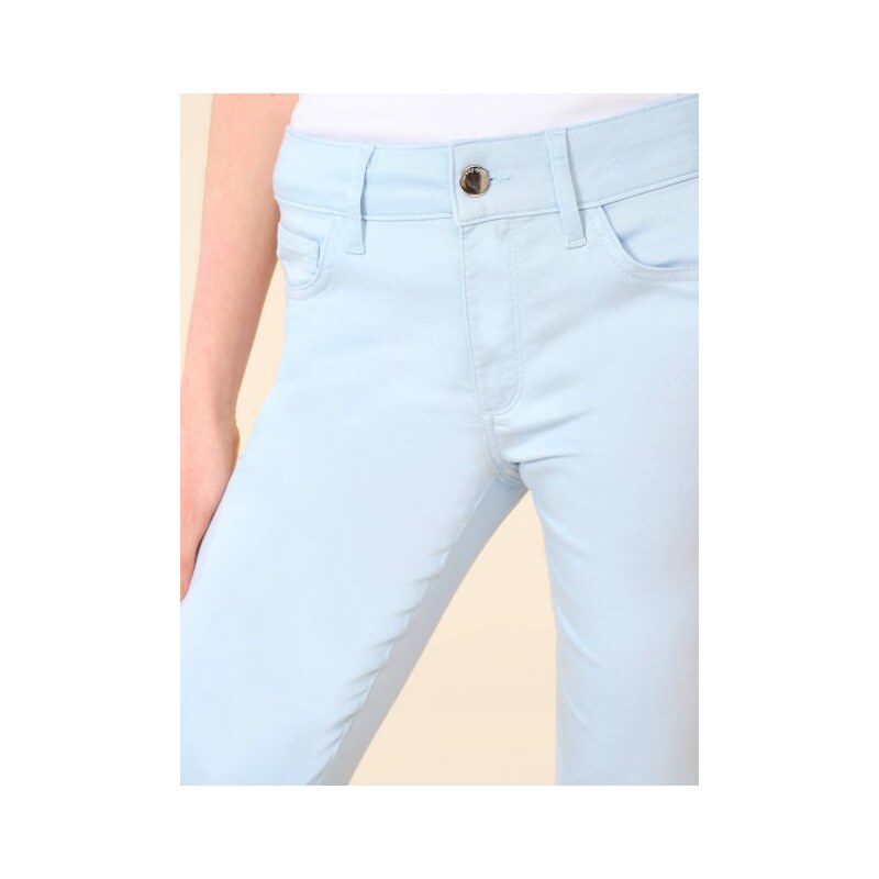 Modré rovné kalhoty Orsay