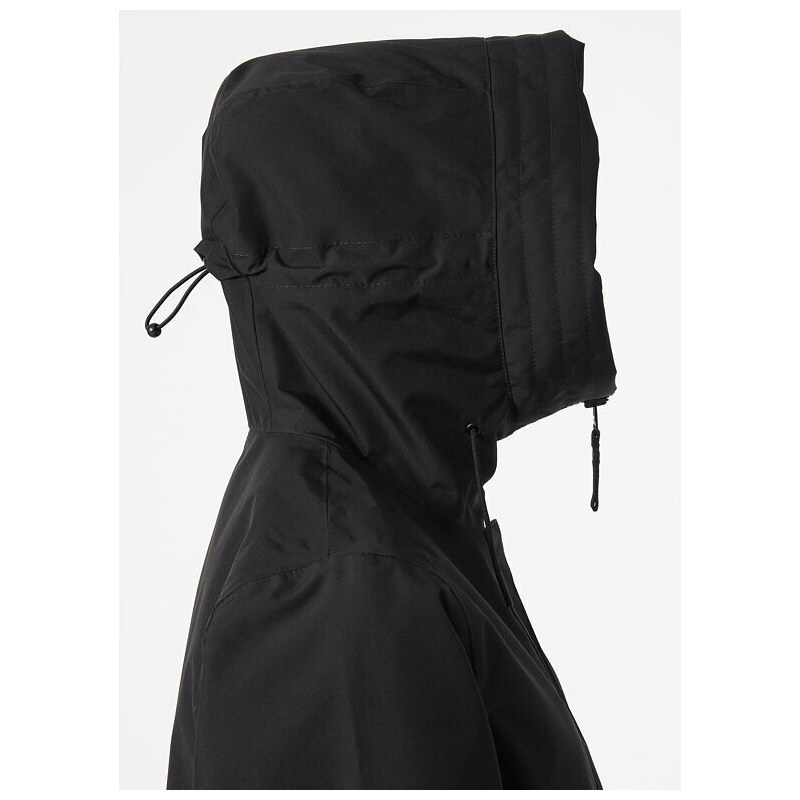 Dámský kabát HELLY HANSEN W VICTORIA MID LENGTH RAINCOAT 990 BLACK