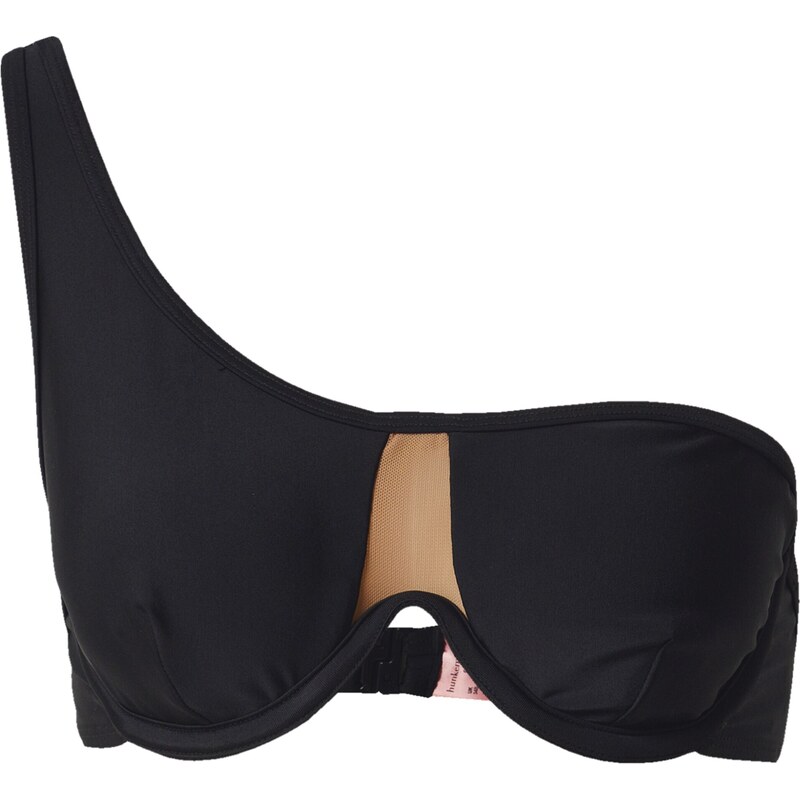Hunkemöller Horní díl plavek Belize tmavě béžová / černá 109609241