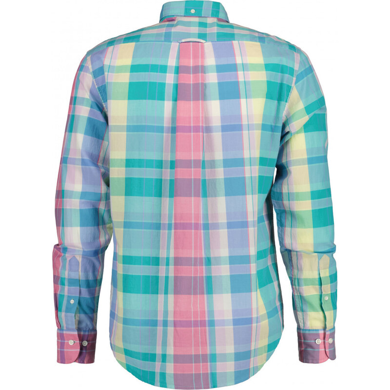 KOŠILE GANT REG UT COLORFUL MADRAS SHIRT růžová XL