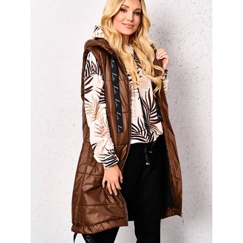 Vest brown Lalous KA-0572-148. R94 78935340