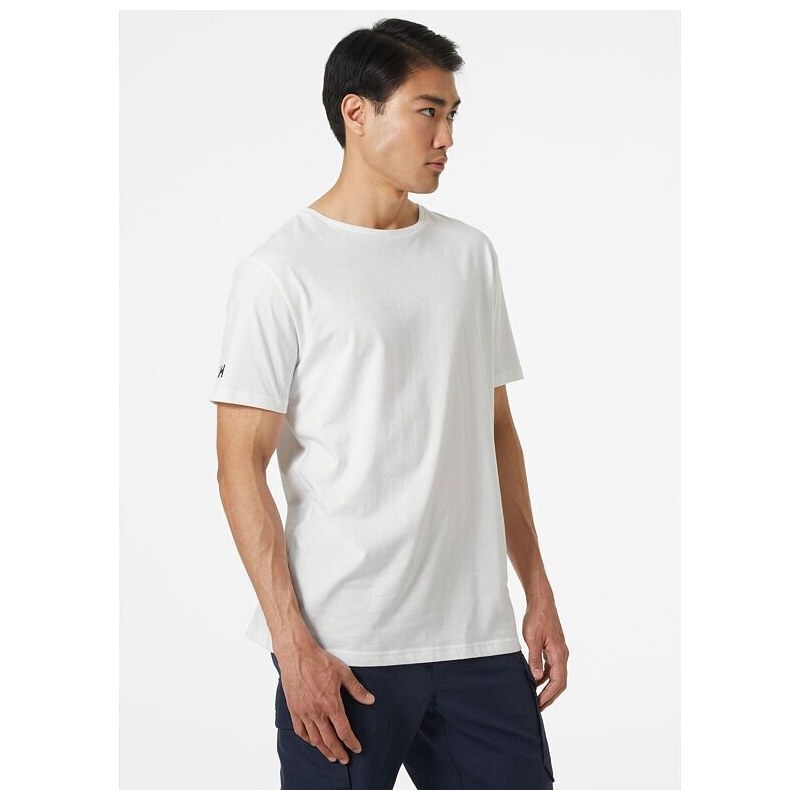 Pánské triko HELLY HANSEN SHORELINE T-SHIRT 2.0 002 WHITE