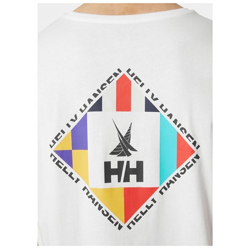 Pánské triko HELLY HANSEN SHORELINE T-SHIRT 2.0 002 WHITE