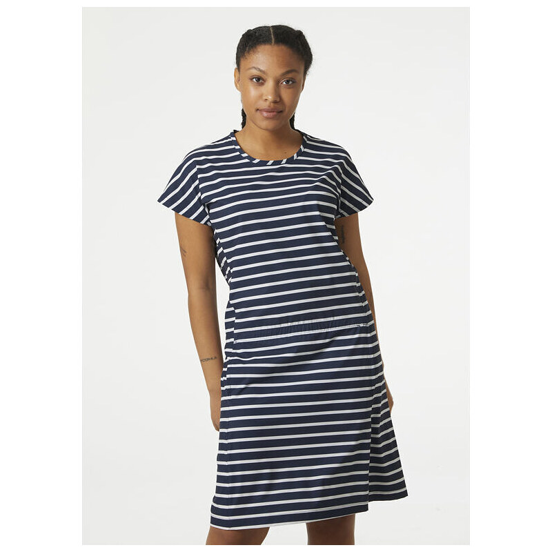 Dámské šaty HELLY HANSEN W THALIA SUMMER DRESS 2.0 598 NAVY STRIPE