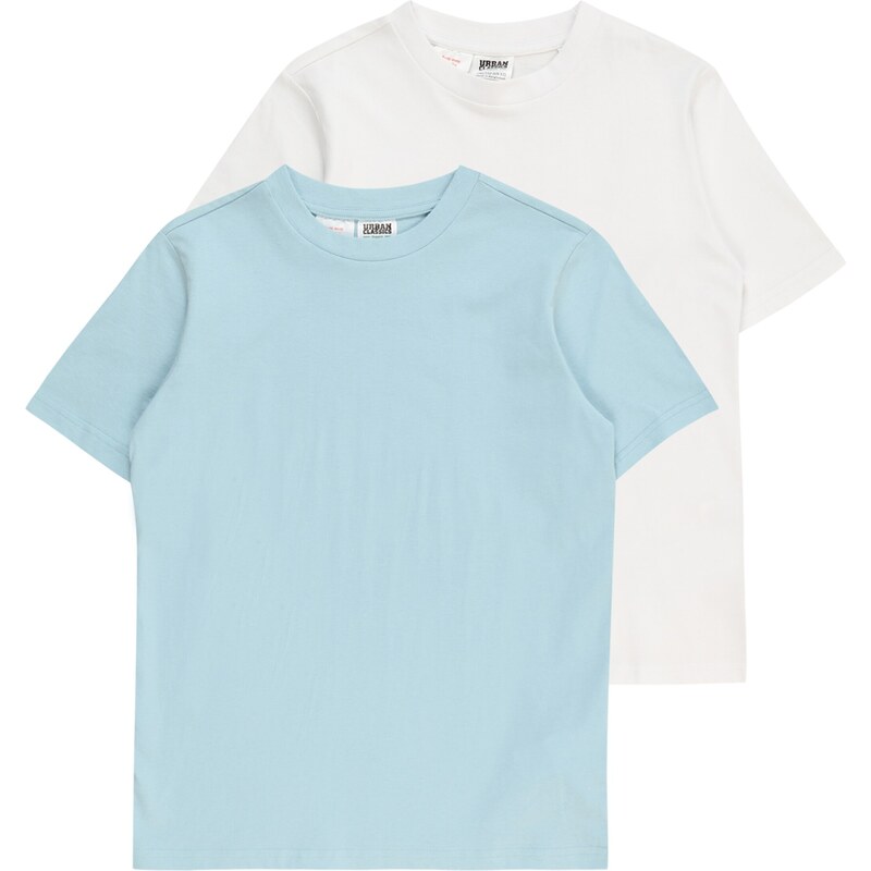 Urban Classics Tričko pastelová modrá / offwhite