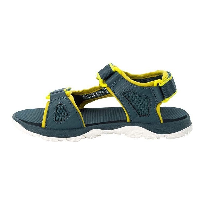 Dětské sandály Jack Wolfskin TARACO BEACH SANDAL K zelená barva