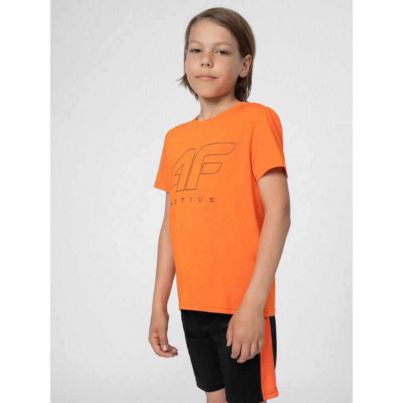 4F 4FJSS23TFTSM166 ORANGE Dětské tričko