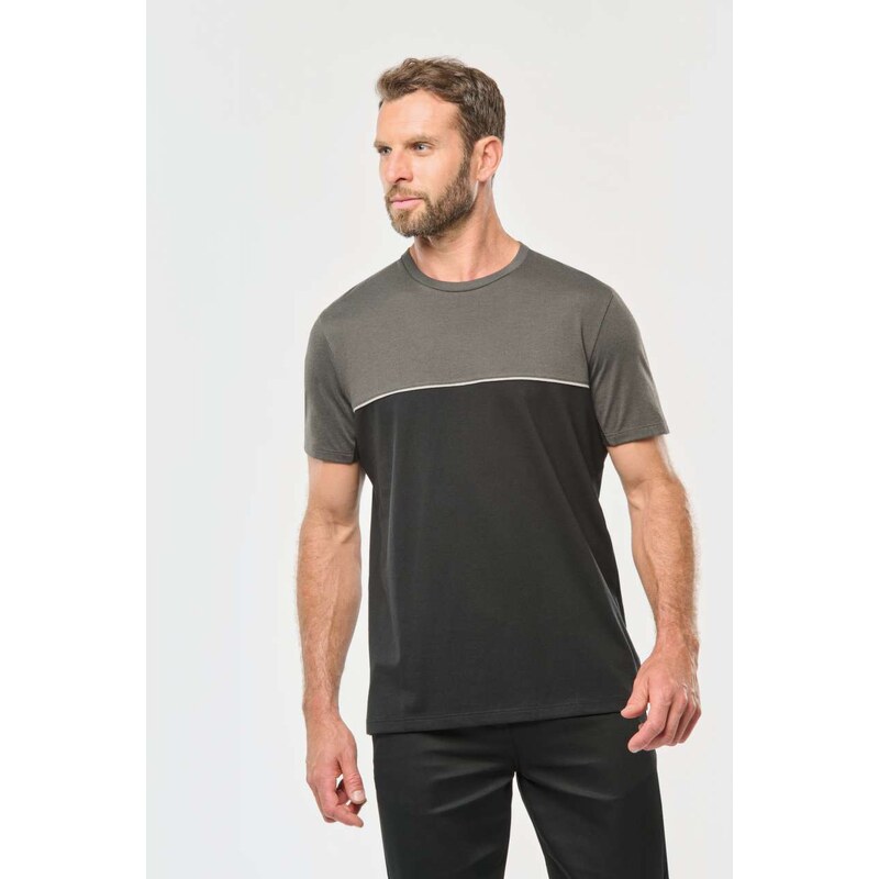 Designed To Work Unisex dvoubarevné tričko Eco –