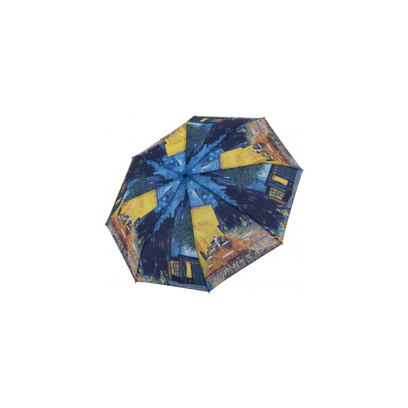 Doppler Magic Mini Van Gogh Kavárna - dámský plně automatický deštník 103690066