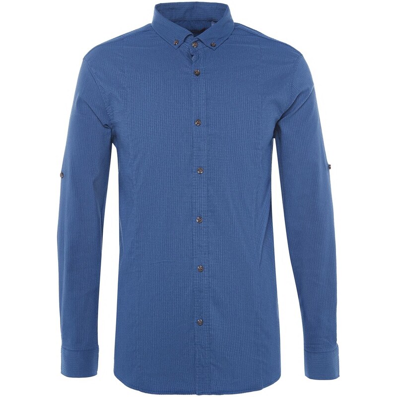 Trendyol Men's Indigo Super Slim Fit Shirt