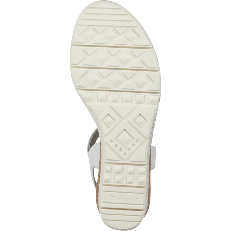 Dámské sandály TAMARIS 28702-20-100 bílá S3