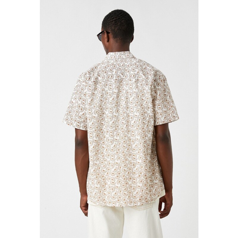 Koton Patterned Short Sleeve Shirt