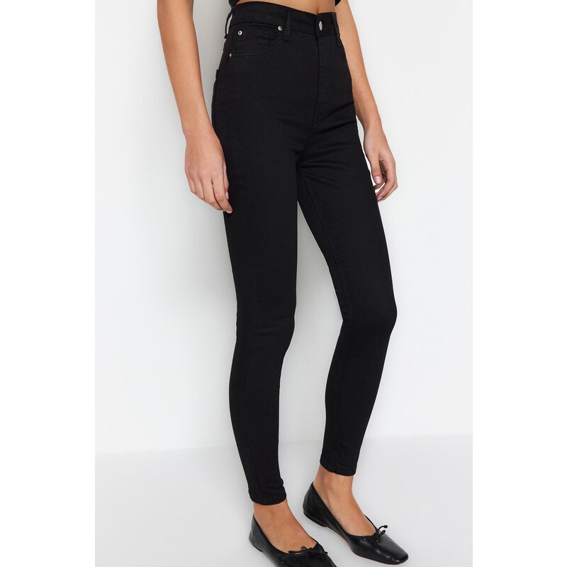 Trendyol Black Push Up High Waist Skinny