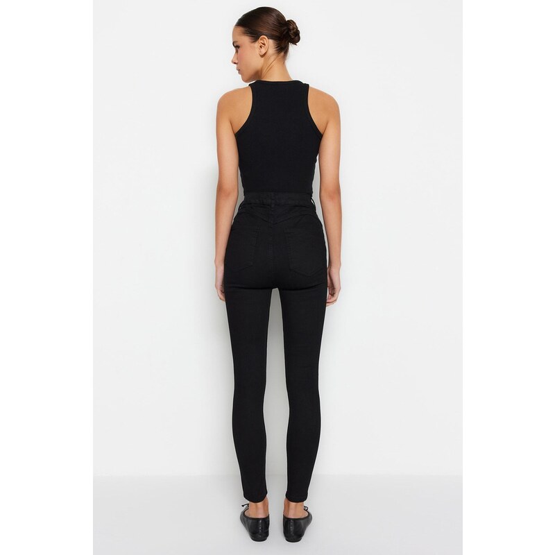 Trendyol Black Push Up High Waist Skinny