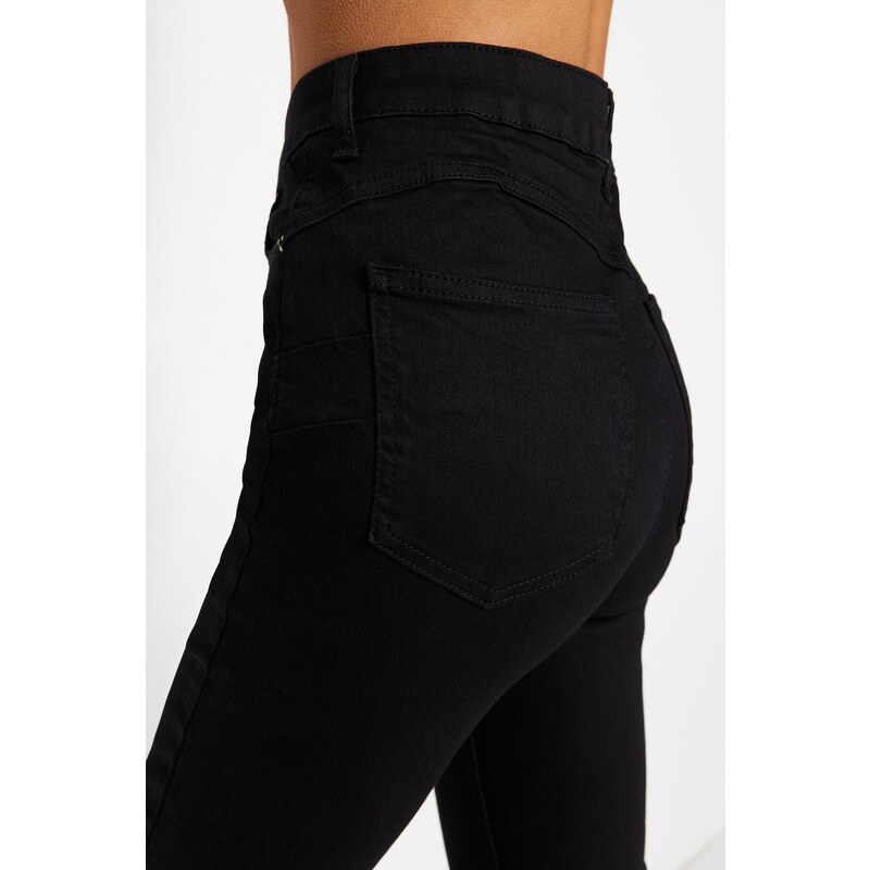 Trendyol Black Push Up High Waist Skinny