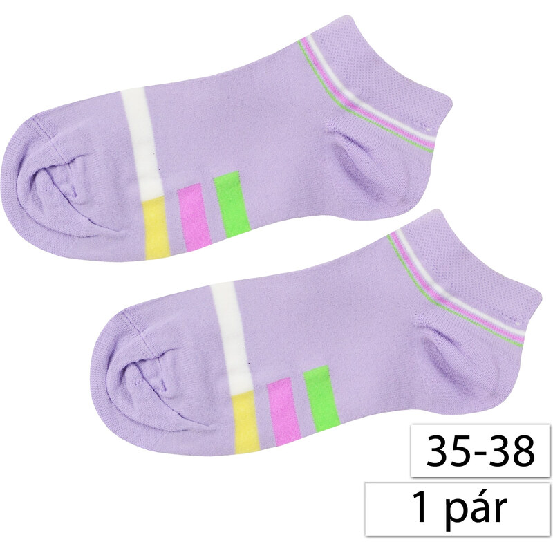 Lady Cler 3444 Dámské ponožky 35-38, fialové